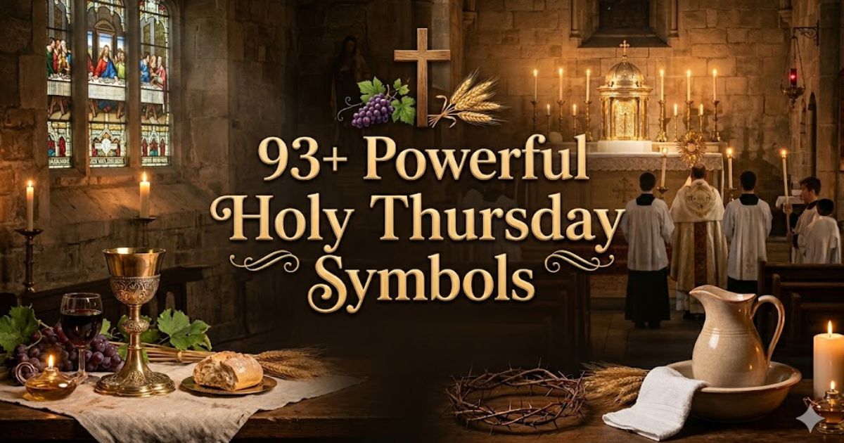 Holy Thursday Symbols